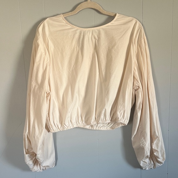 pistola Tops - Pistola Cream Long Sleeve Blouse